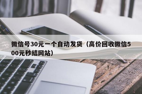 微信号30元一个自动发货（高价回收微信500元秒结网站）